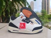 wholesale nike air jordan 3 shoes men